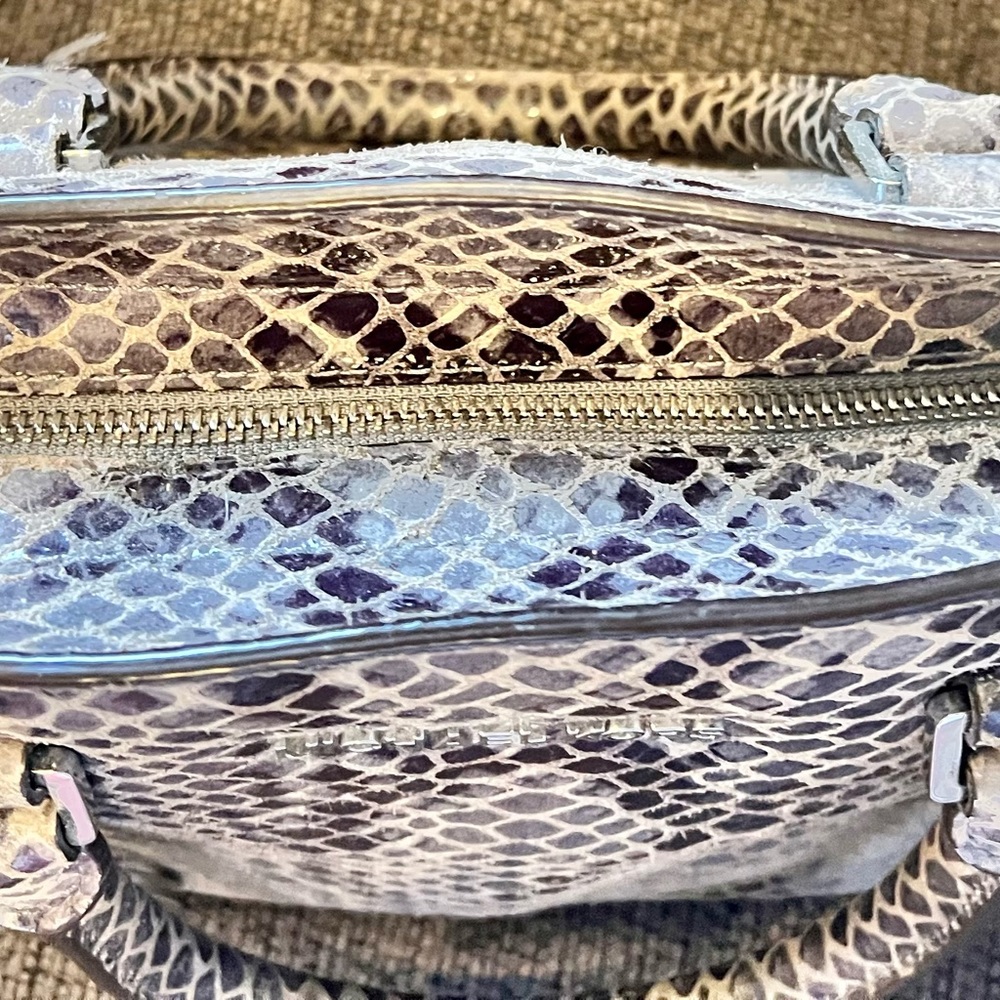 Michael Kors Python Embossed, Shoulder Bag - image 5